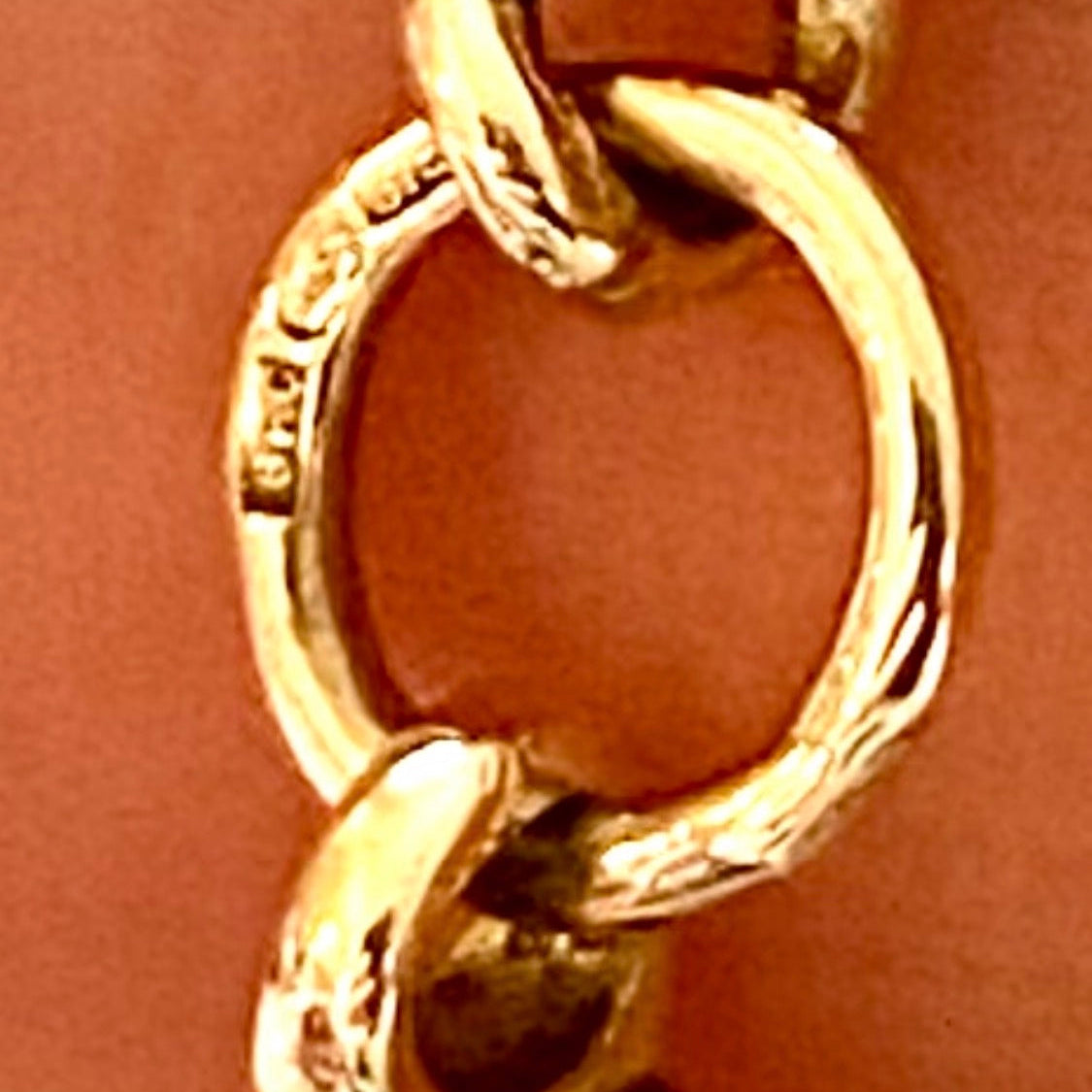 SOLD Antique gold T-bar curb link bracelet with Albert clasp