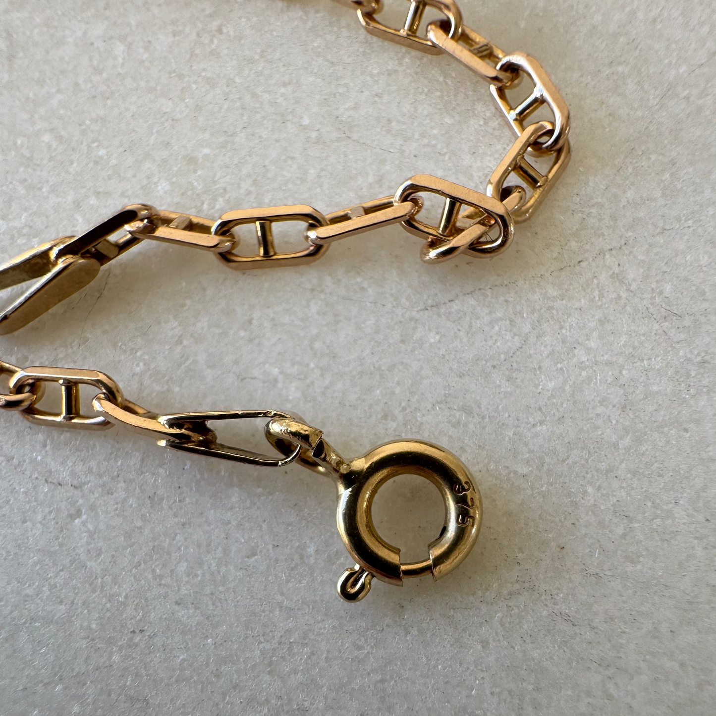 NEW! Vintage 9ct mini mariner UnoAerre necklace!