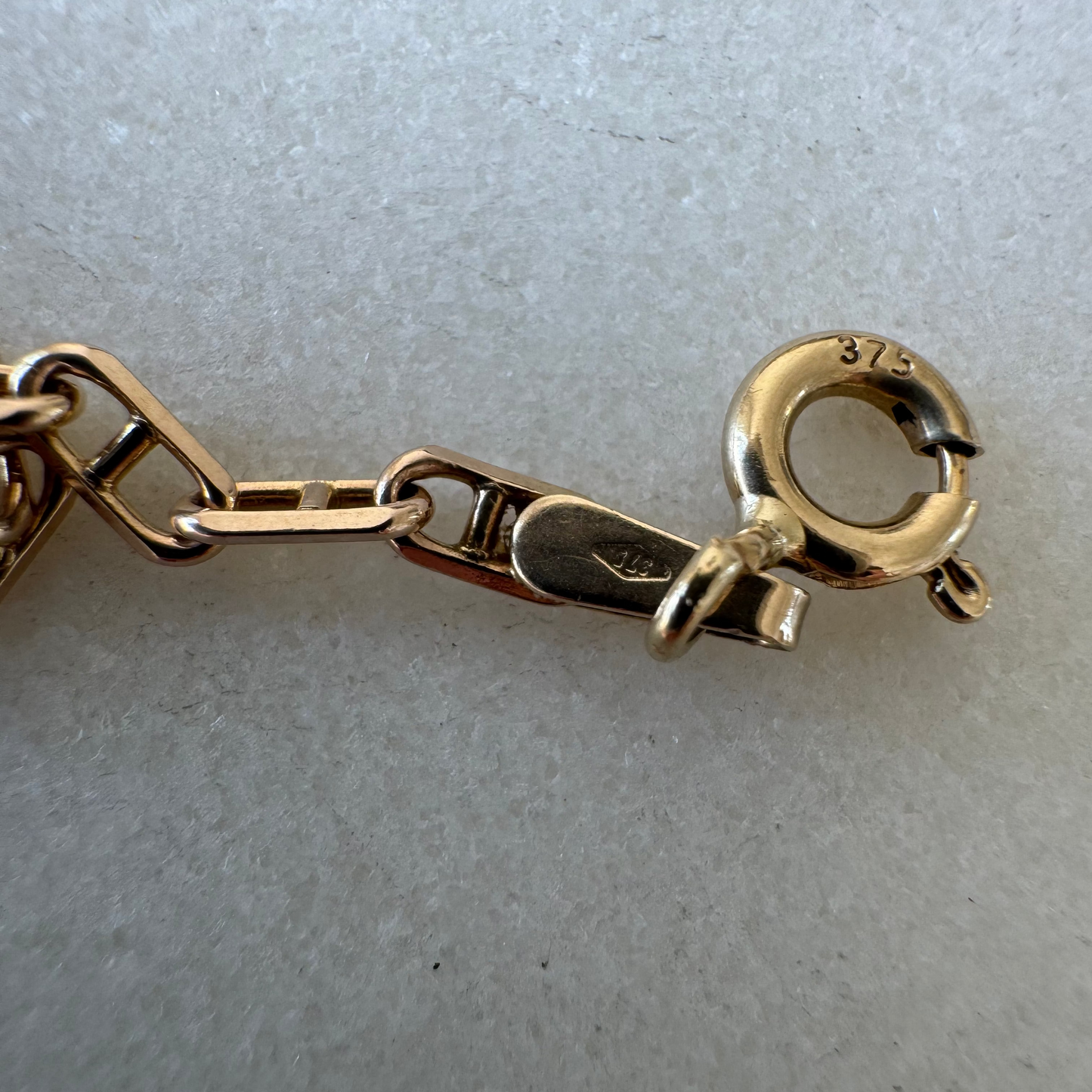 NEW! Vintage 9ct mini mariner UnoAerre necklace!