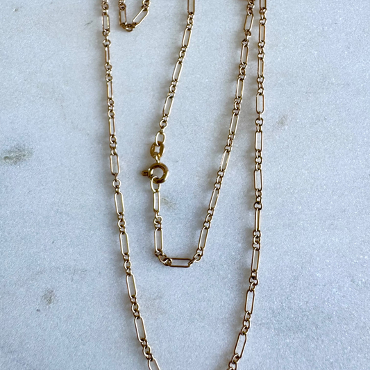 Vintage 9ct gold Italian Unoaerre necklace NEW