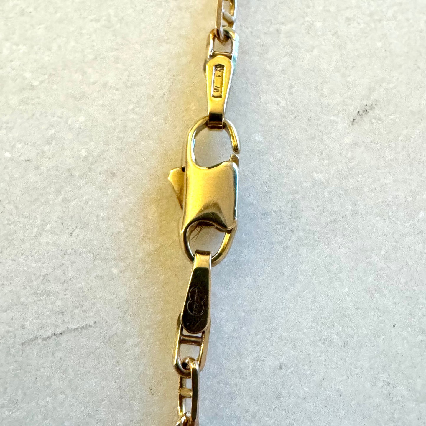 Vintage Italian Unoaerre mini mariner necklace