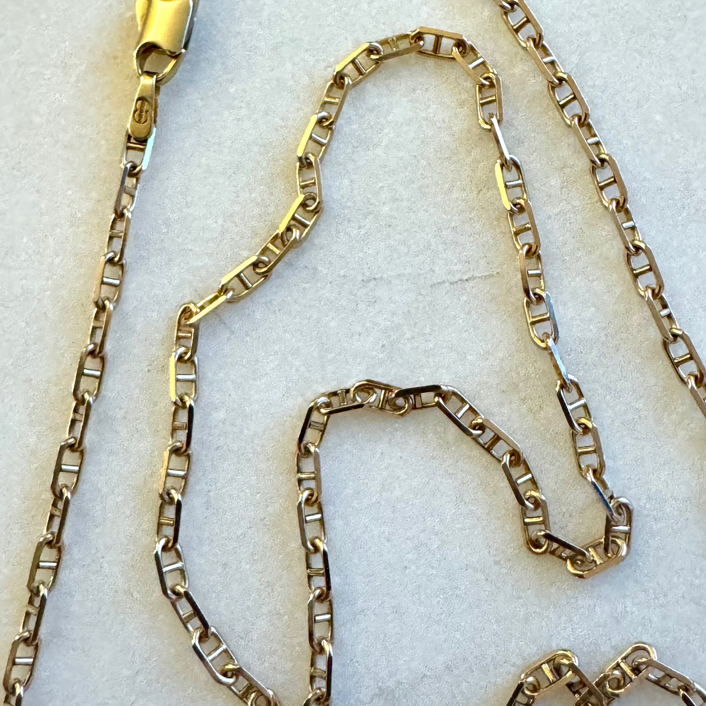 Vintage Italian Unoaerre mini mariner necklace