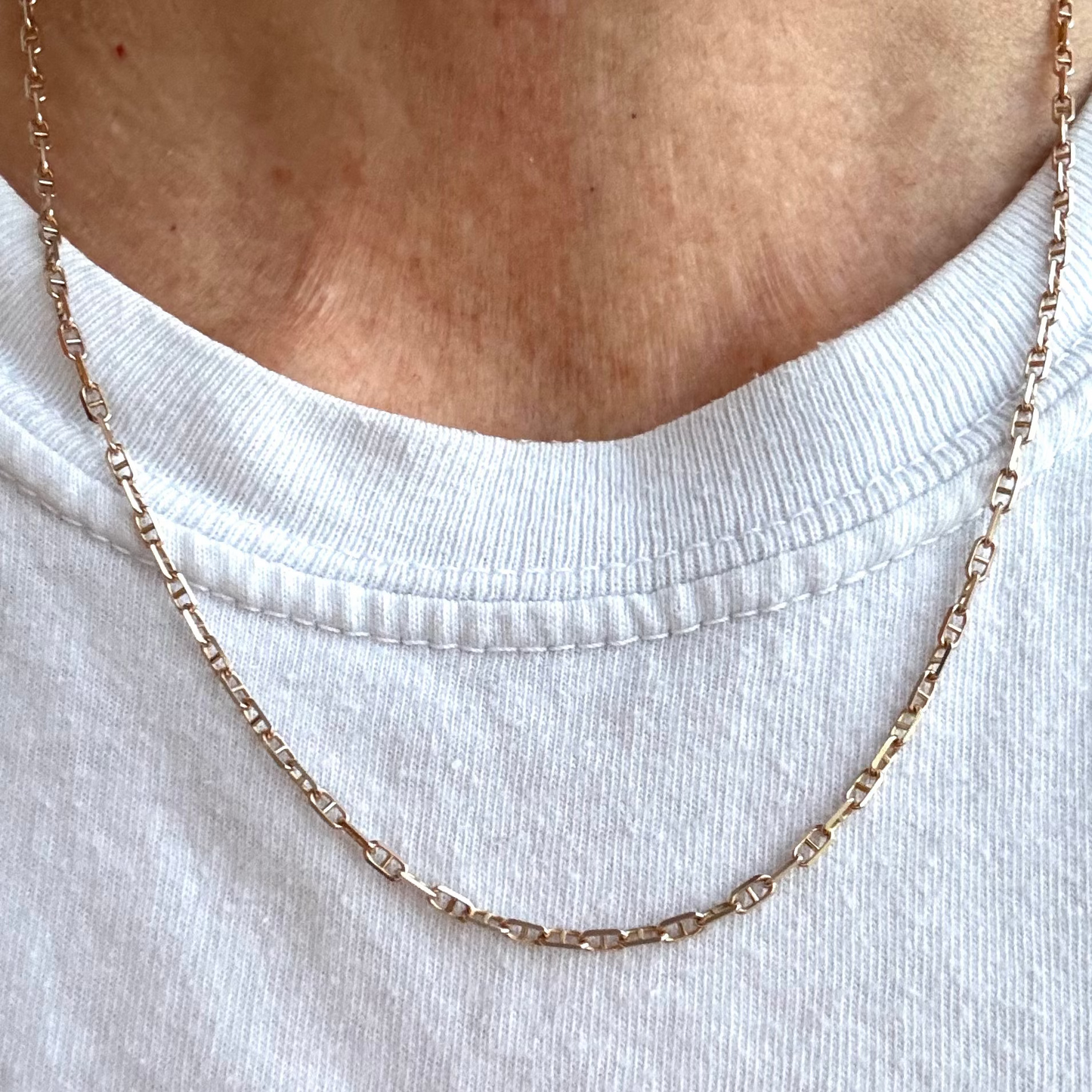 Vintage Italian Unoaerre mini mariner necklace