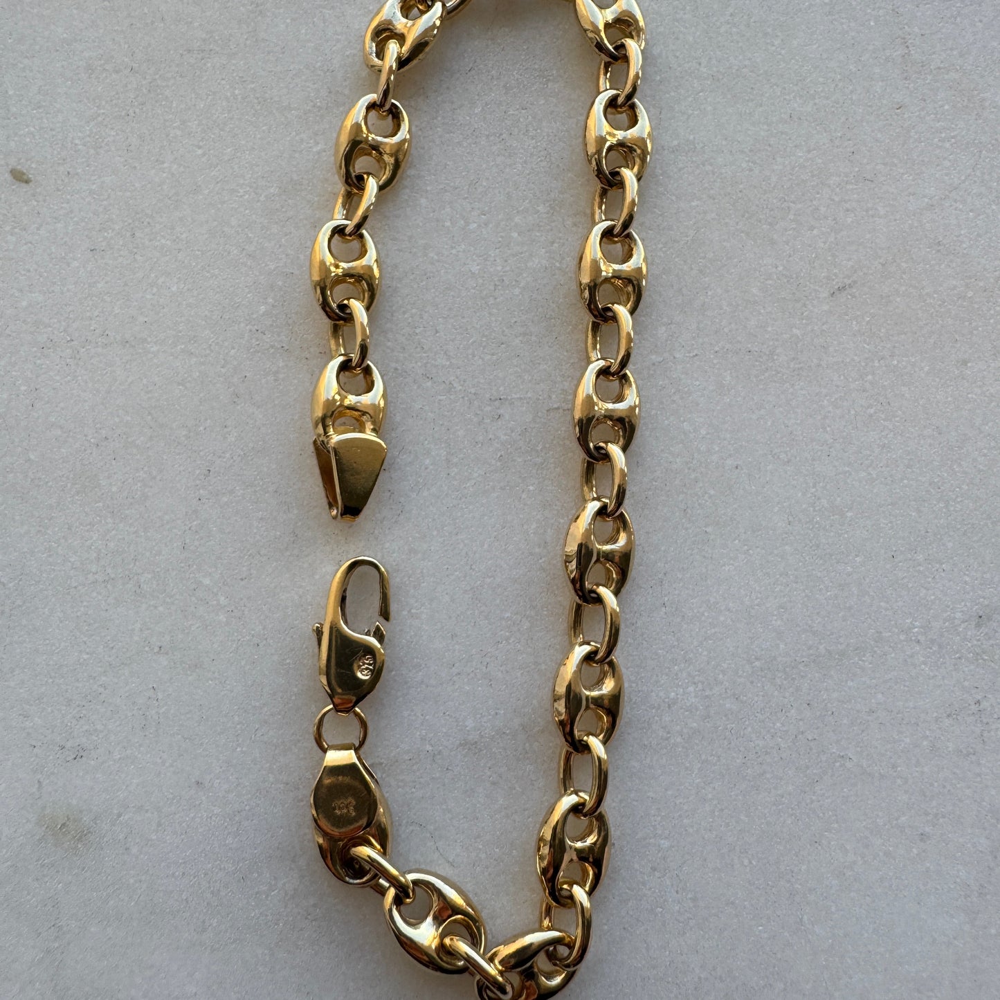 UNICORN INCREDIBLE Big puffy link 9ct bracelet - so good!!!