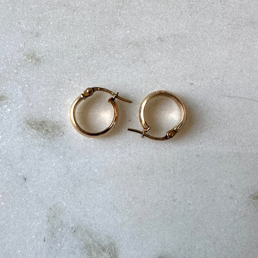 Vingage Unoaerre MINI MINI (yes they're small) hoops - divine!