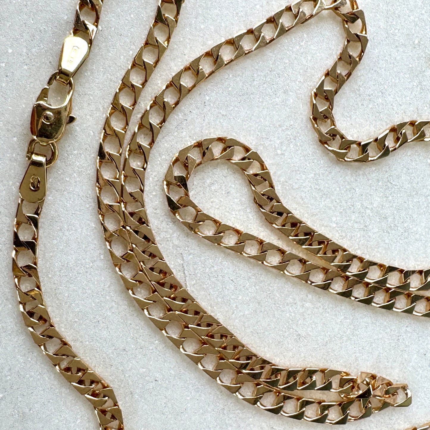 Vintage 9ct Unoaerre INCREDIBLE necklace - great neck coverage!