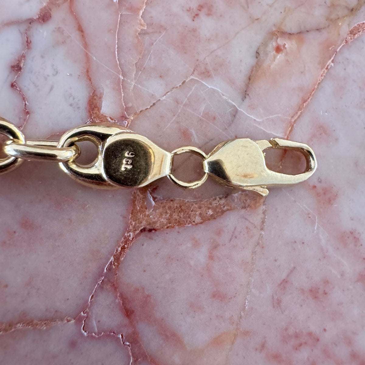 UNICORN INCREDIBLE Big puffy semi-hollow link 9ct bracelet - so good!!!