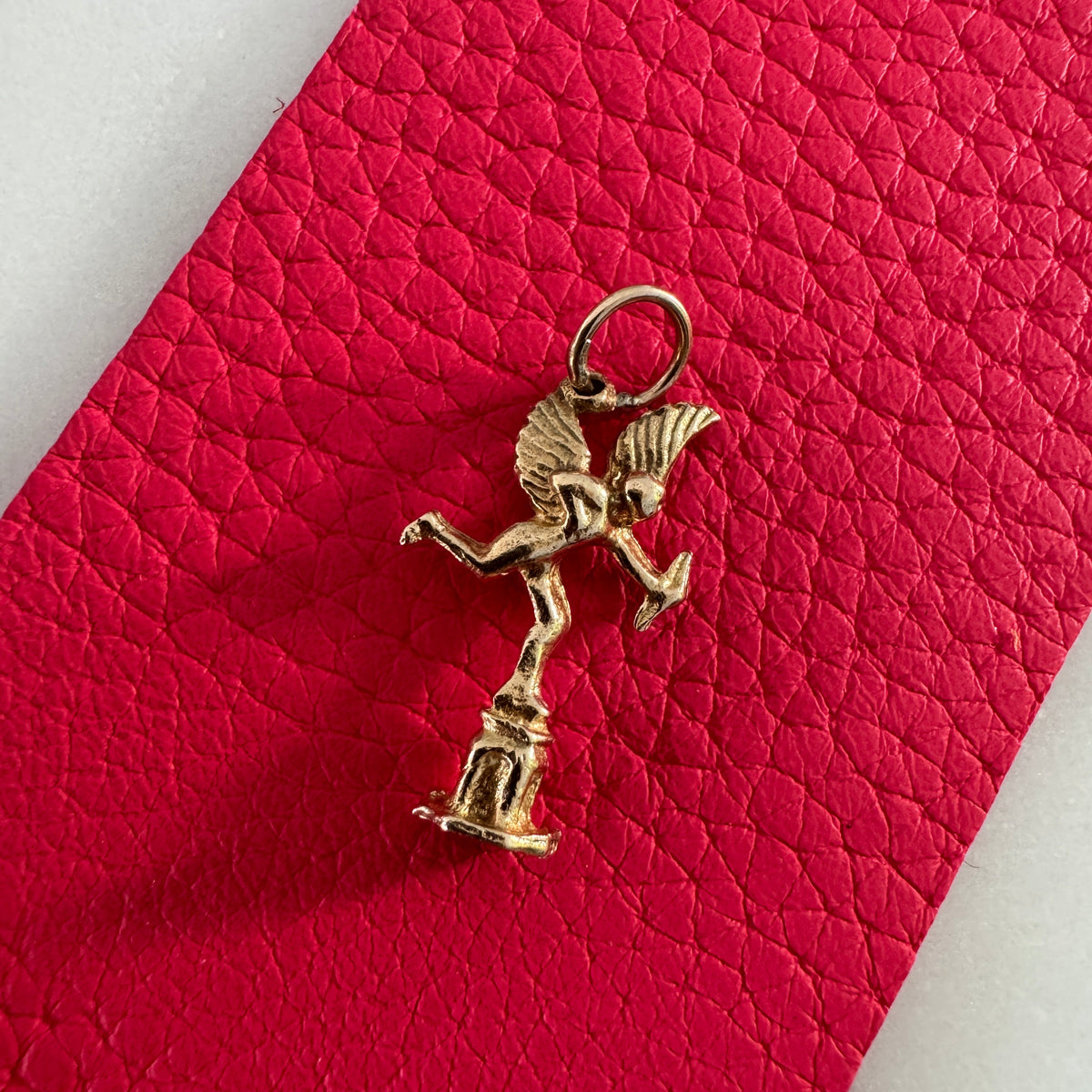 Vintage 1975 3D Eros charm - full British hallmarks - so special