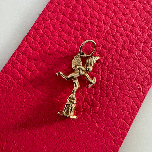 Vintage 1975 3D Eros charm - full British hallmarks - so special