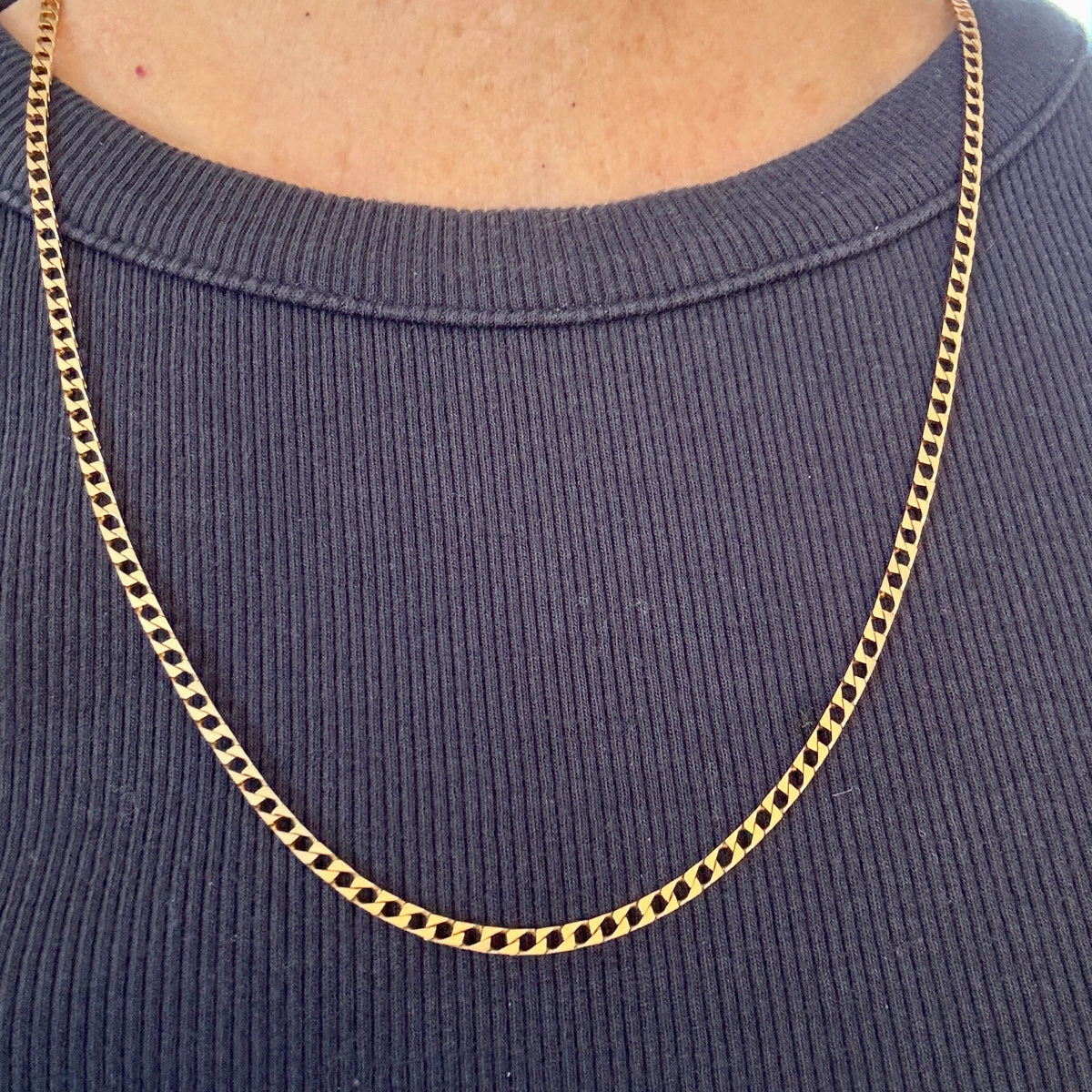 Vintage 9ct Unoaerre BEST LINK necklace - a new favourite!