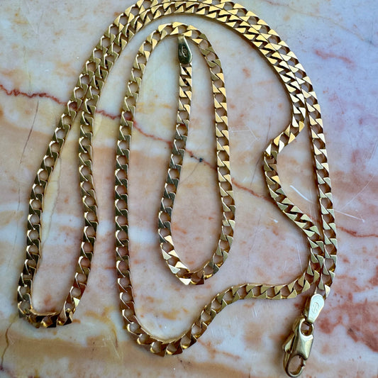 Vintage 9ct Unoaerre BEST LINK necklace - a new favourite!
