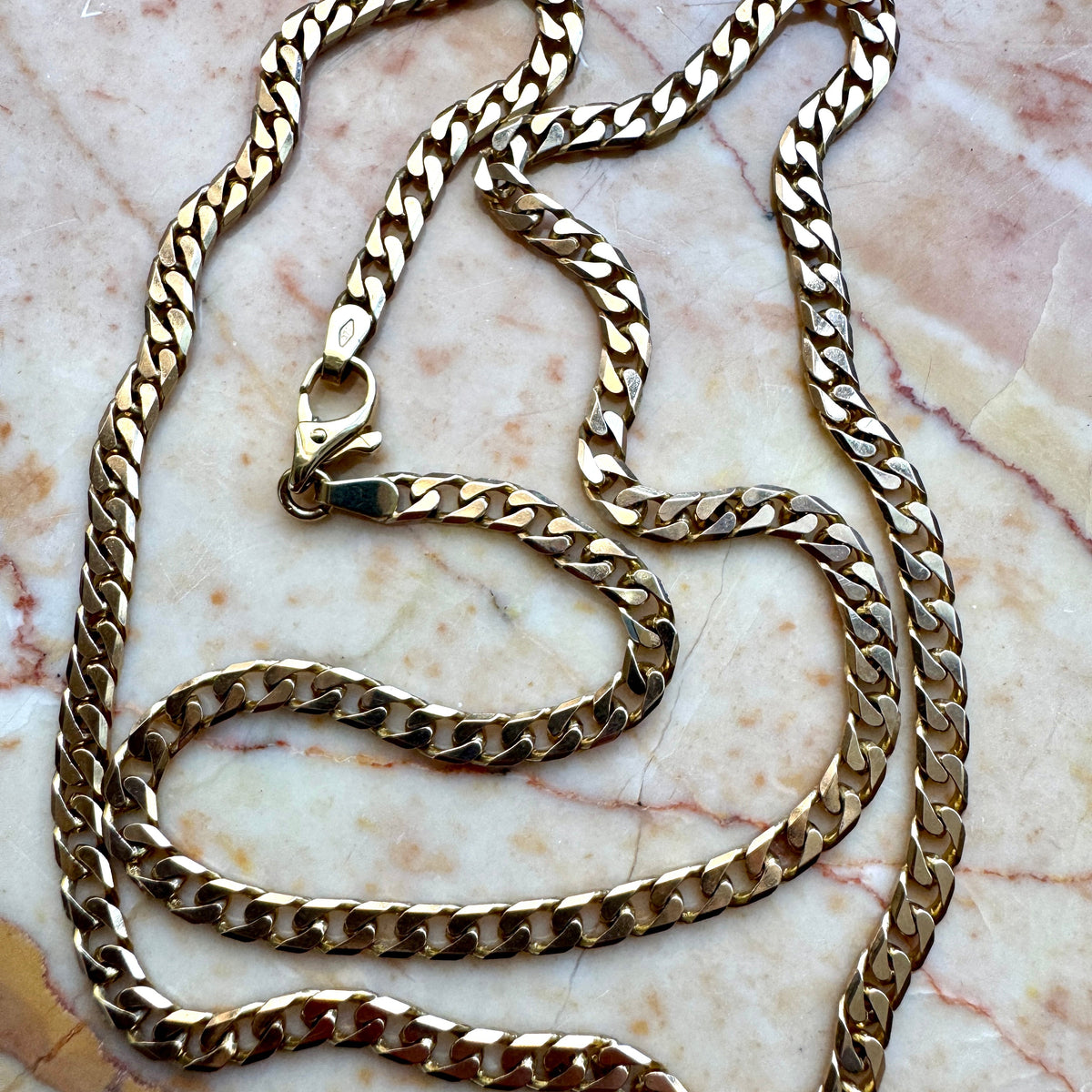 Vintage Unoaerre chunky curb necklace