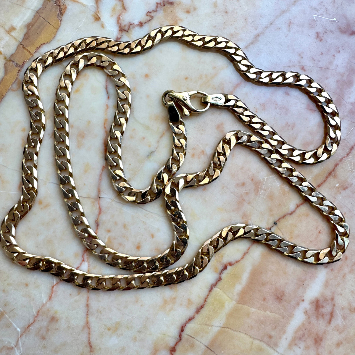 Vintage Unoaerre chunky curb necklace