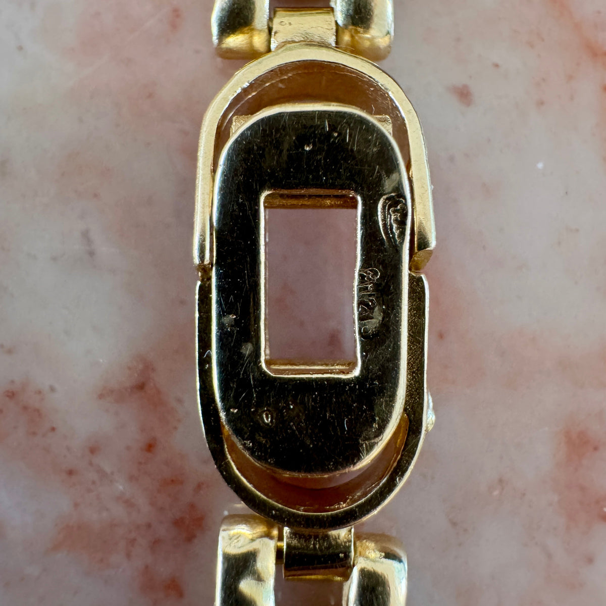 Vintage 18ct panther link bracelet - these are RARE!!