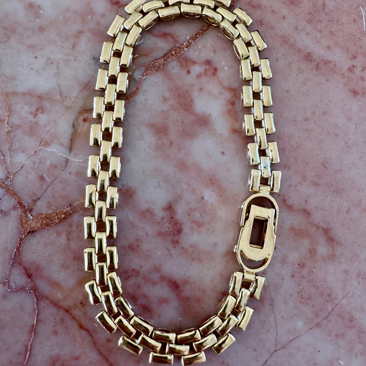 Vintage 18ct panther link bracelet - these are RARE!!
