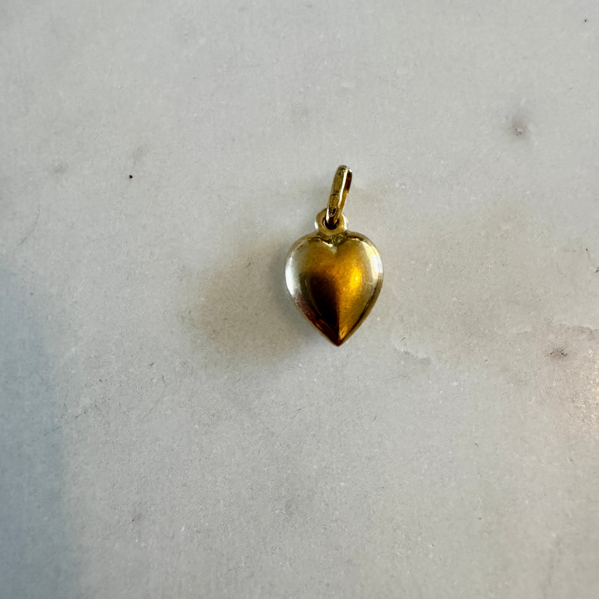 9ct Unoaerre puffy heart pendant - so beautiful!