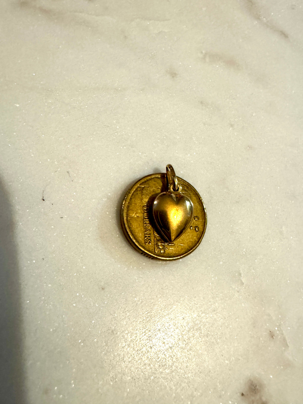 9ct Unoaerre puffy heart pendant - so beautiful!