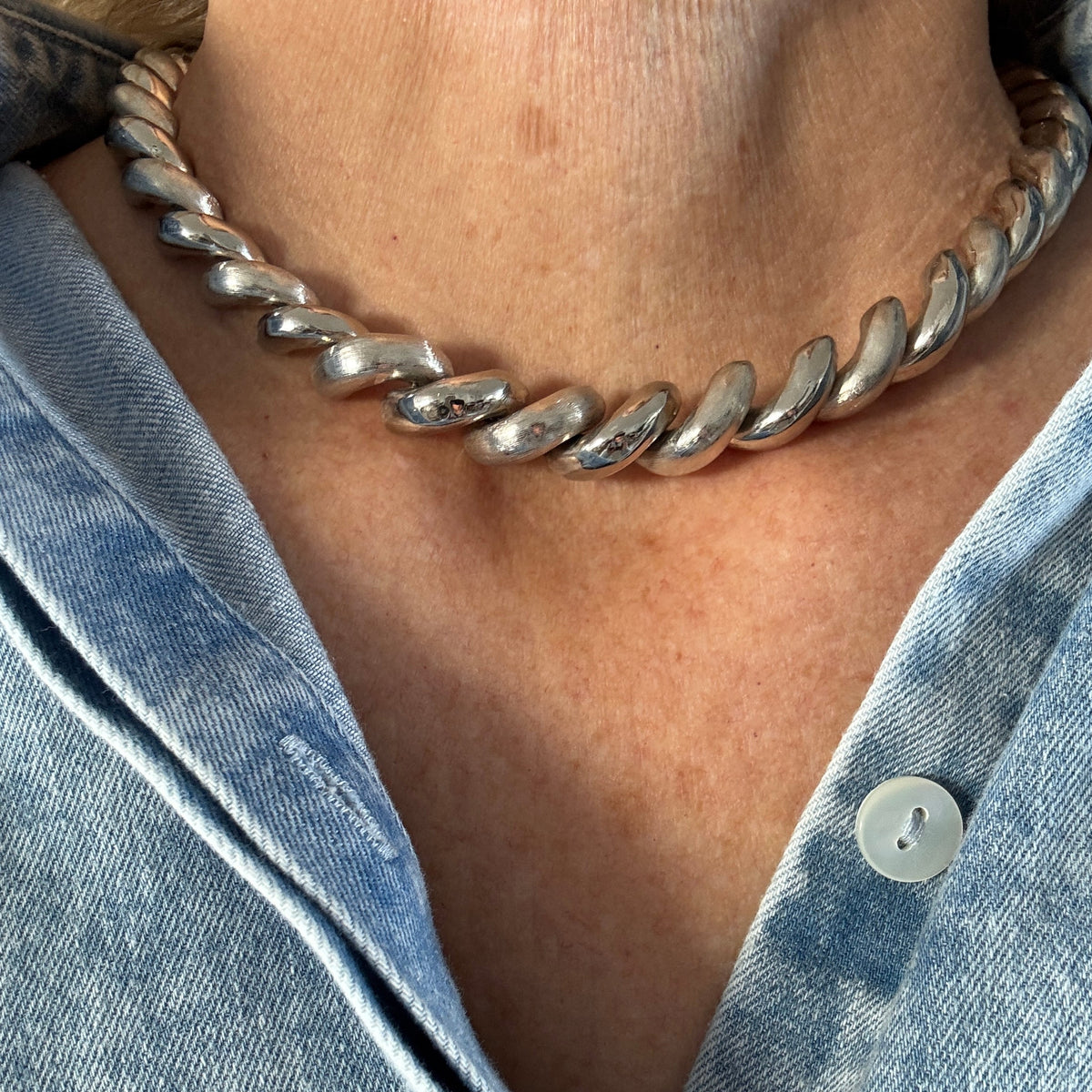 UNICORN ALERT! Italian Sterling Silver San Marco necklace!! RARE!