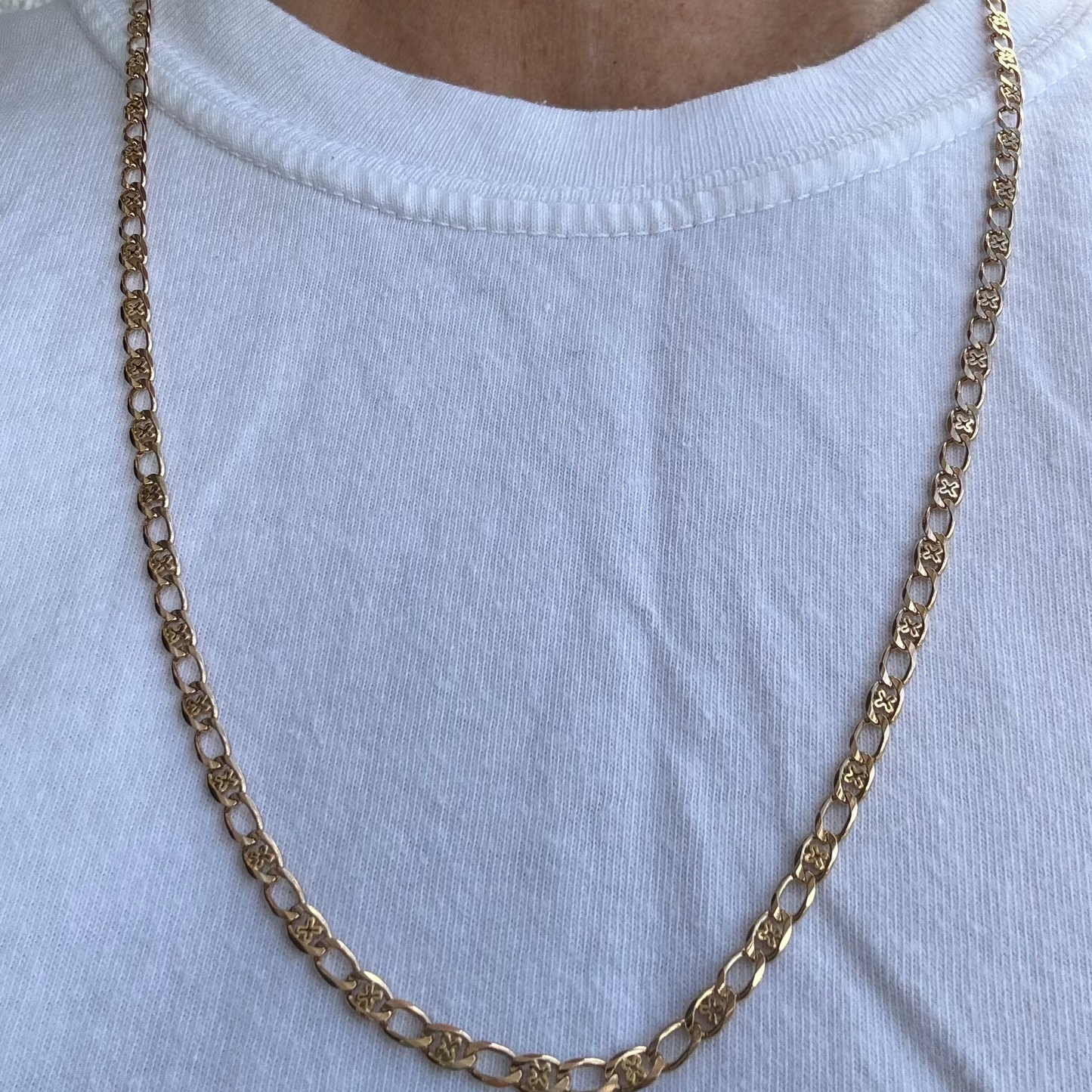 Stand out piece! Vintage 9ct Unoaerre necklace - perfect stacker